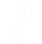 Musical note